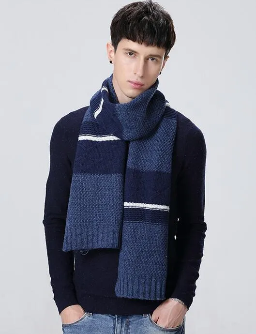 DOTAIN  WY03 Plaid Scarf for Men