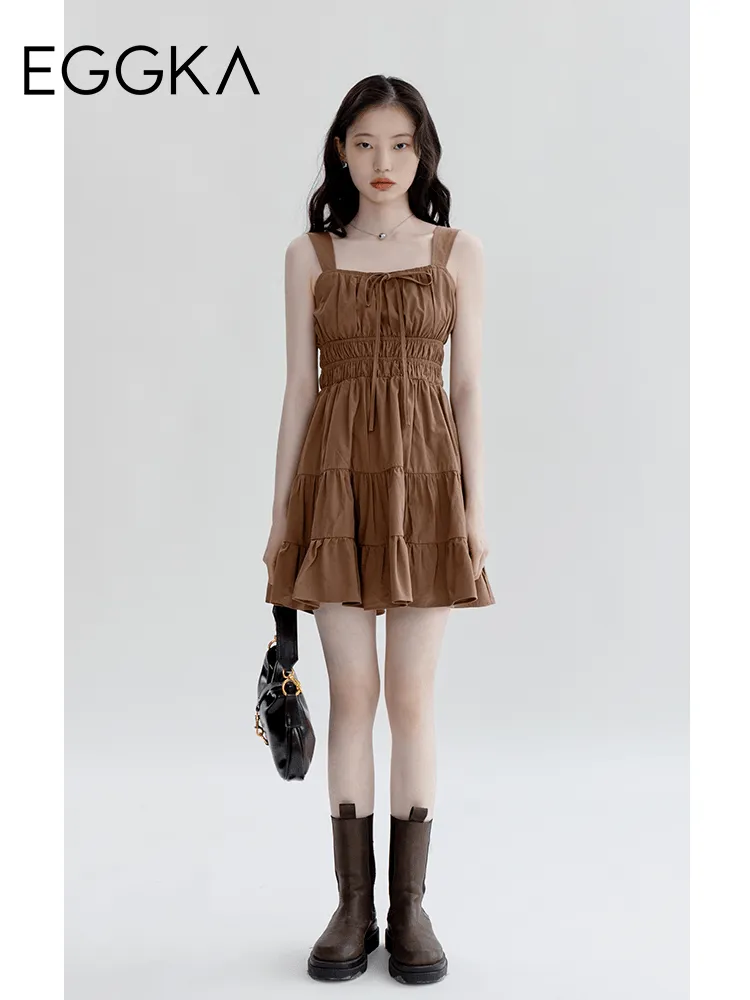 Eggka Bandage Sling Dress: Versatile Women's Fashion Choice