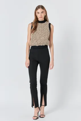 Endless Rose - Sequins Tweed Vest