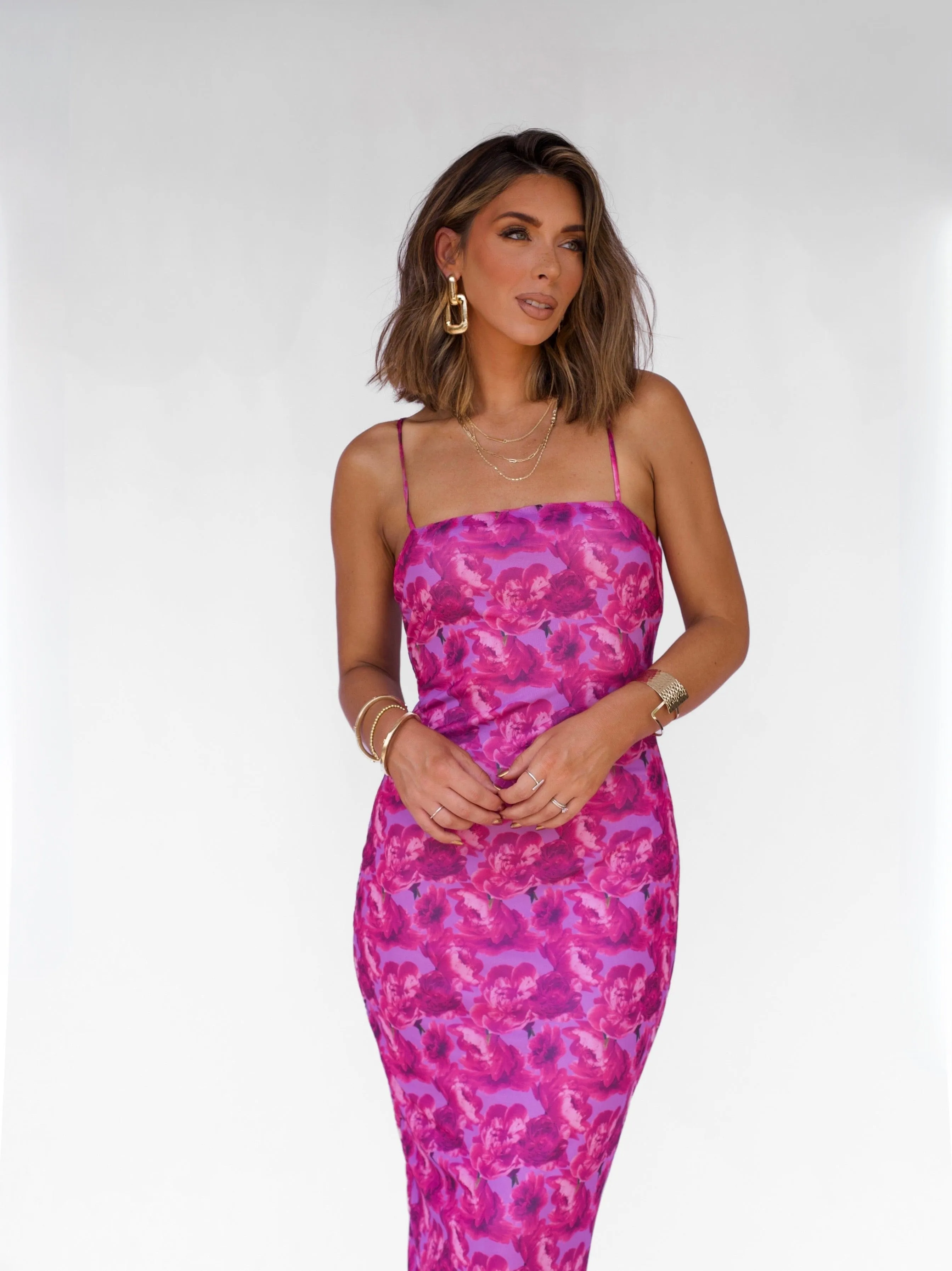 Exquisite Nights Midi Dress