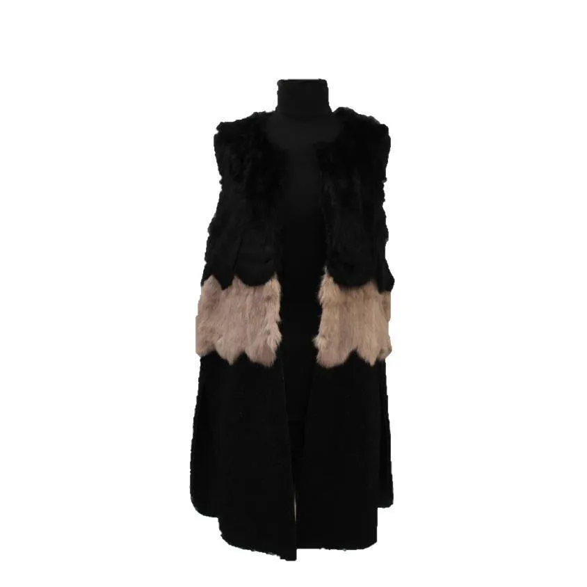 Faux Shearling Vest