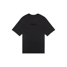 Fear of God Essentials Small Logo Tee Jet Black