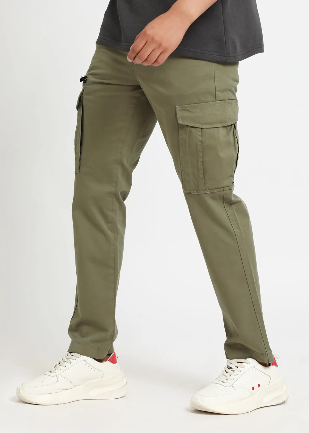 Fern Olive Zip Cargo