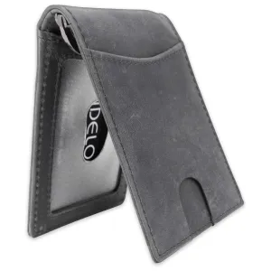 Fidelo Minimalist Slim Wallets for Men - POWERFUL Magnetic Money Clip Mens Wallet - RFID