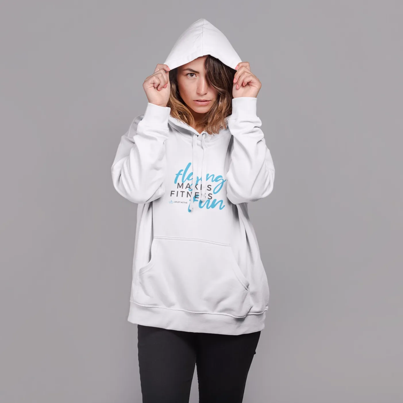 Flying Makes Fitness Fun Hoodie Pullover