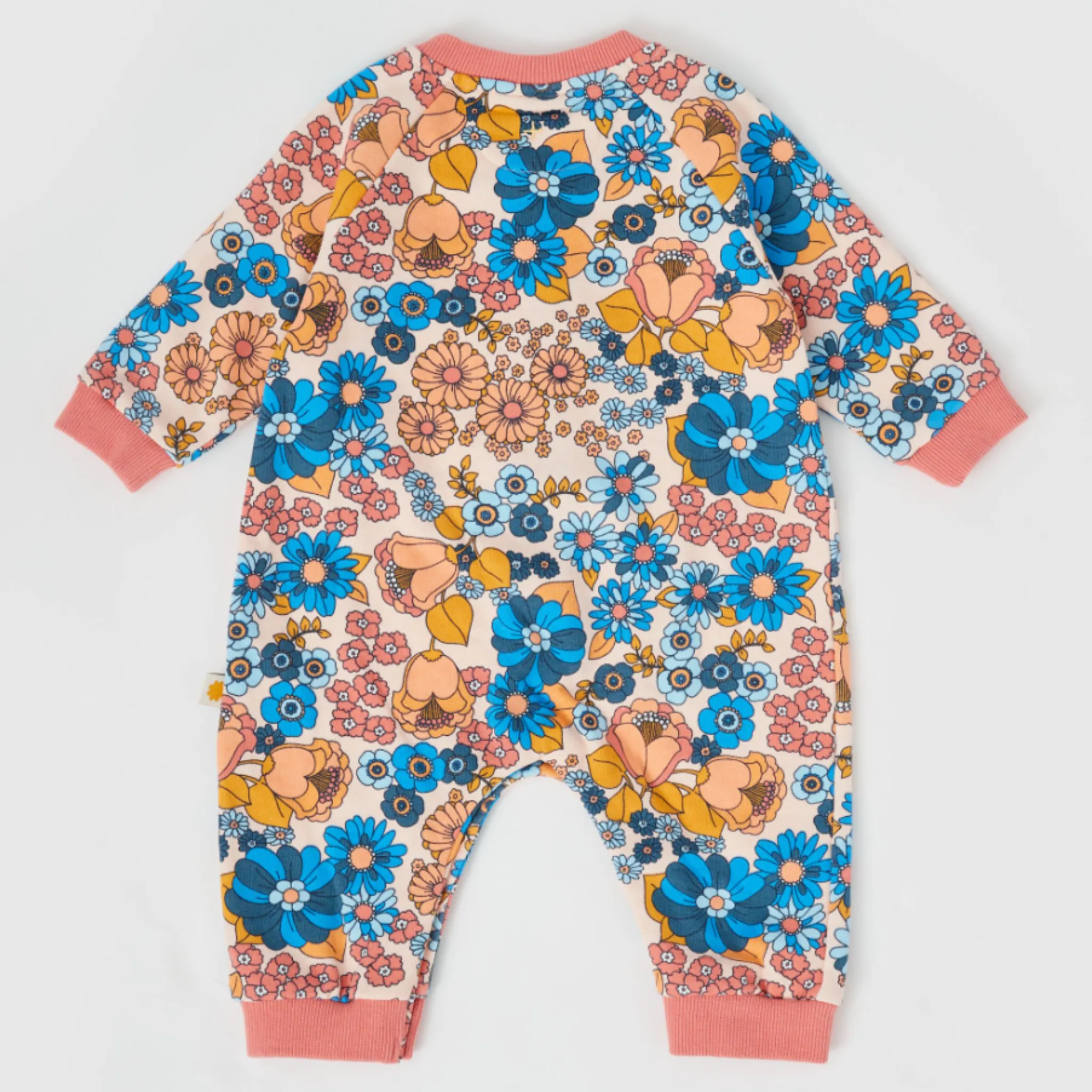 Goldie   Ace - Willa Wildflower Relaxed Terry Romper - Multi