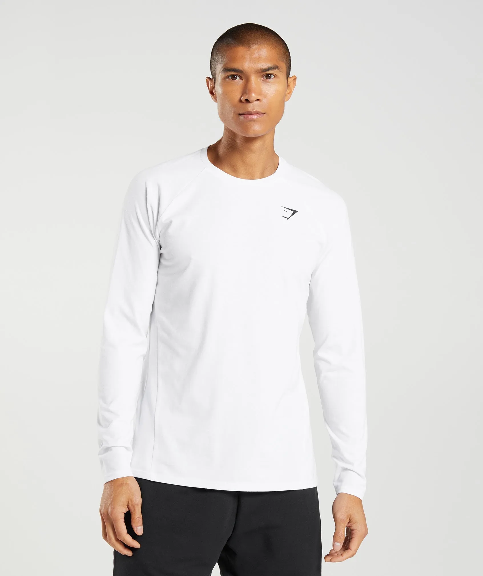 Gymshark Critical Long Sleeve T-Shirt - White