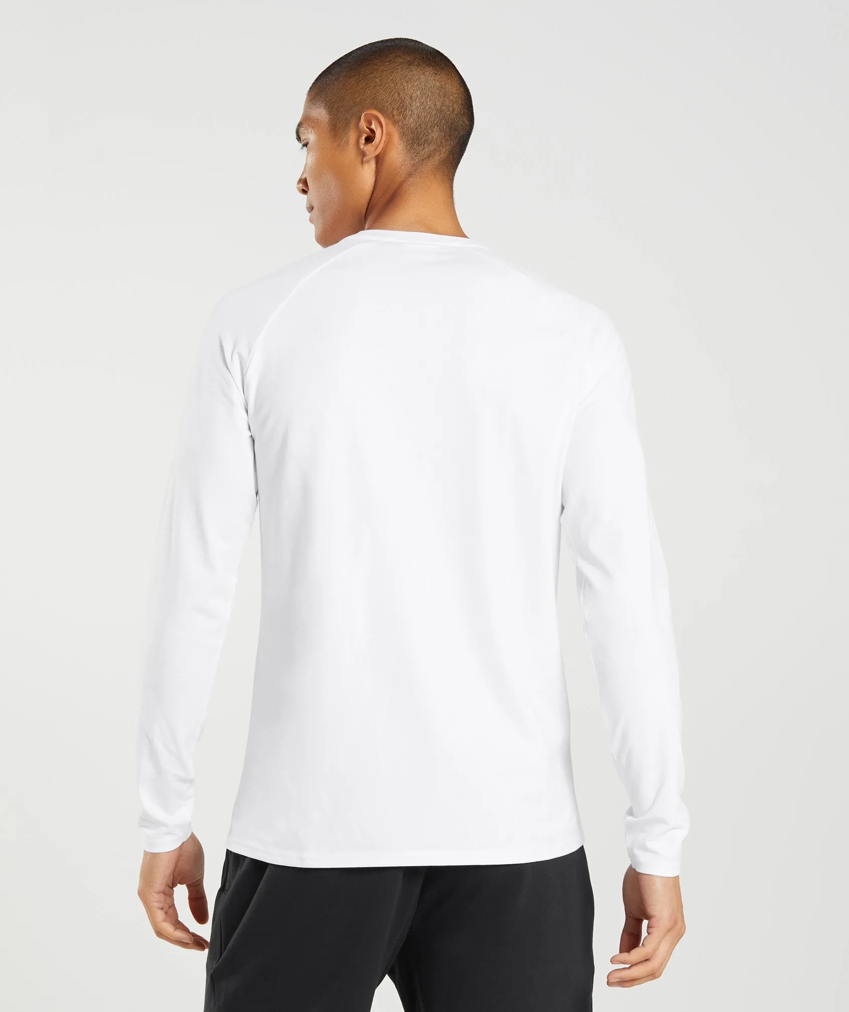 Gymshark Critical Long Sleeve T-Shirt - White