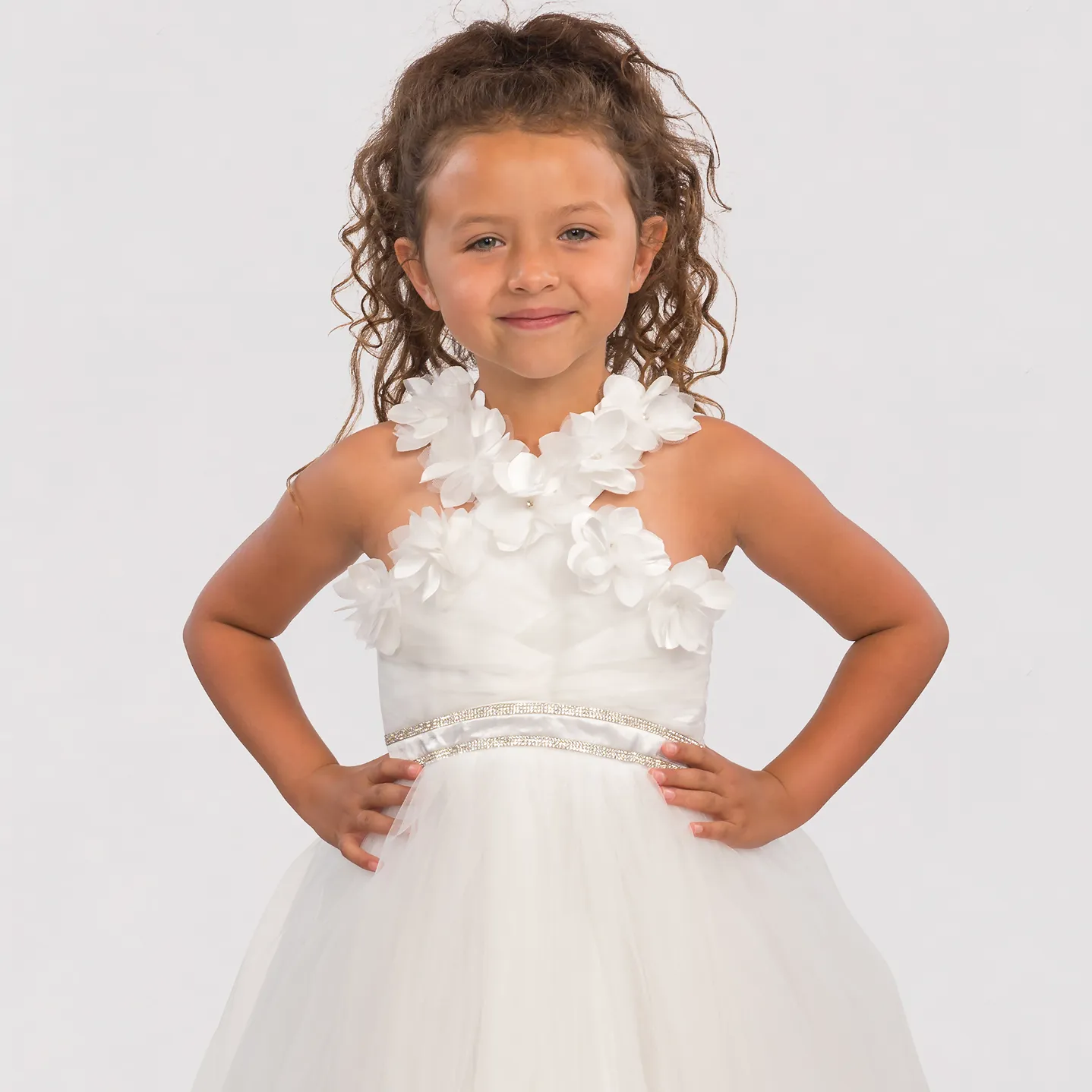 Hanna's Cross Girls Formal Dress