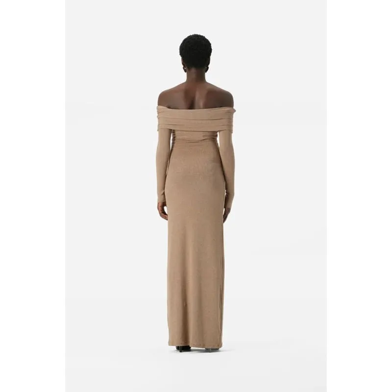 Harpa Dress | Tan Marle