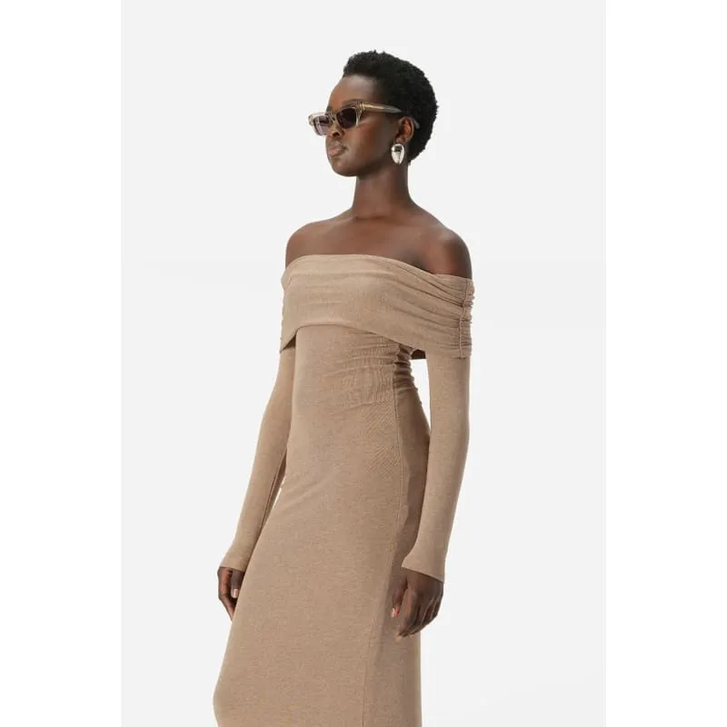 Harpa Dress | Tan Marle