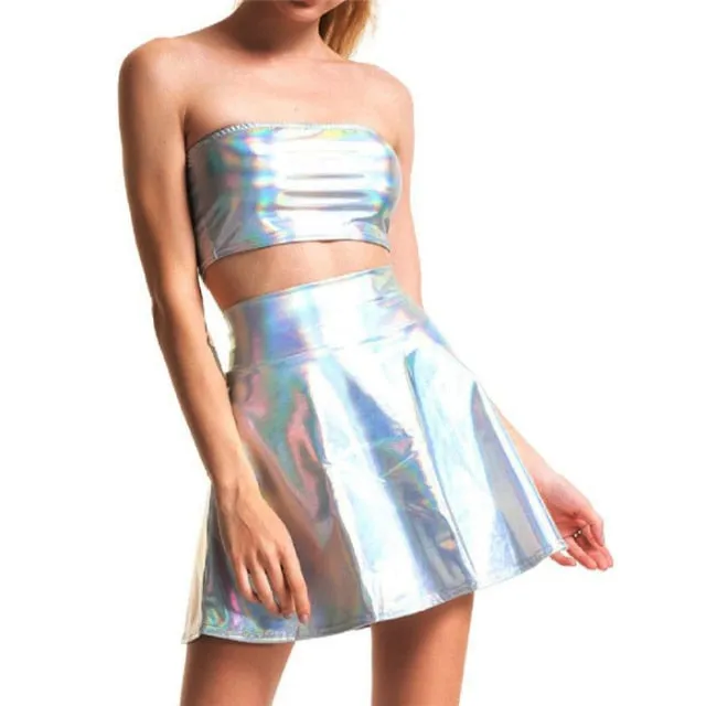 Holographic Rave Two Piece Set