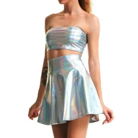 Holographic Rave Two Piece Set