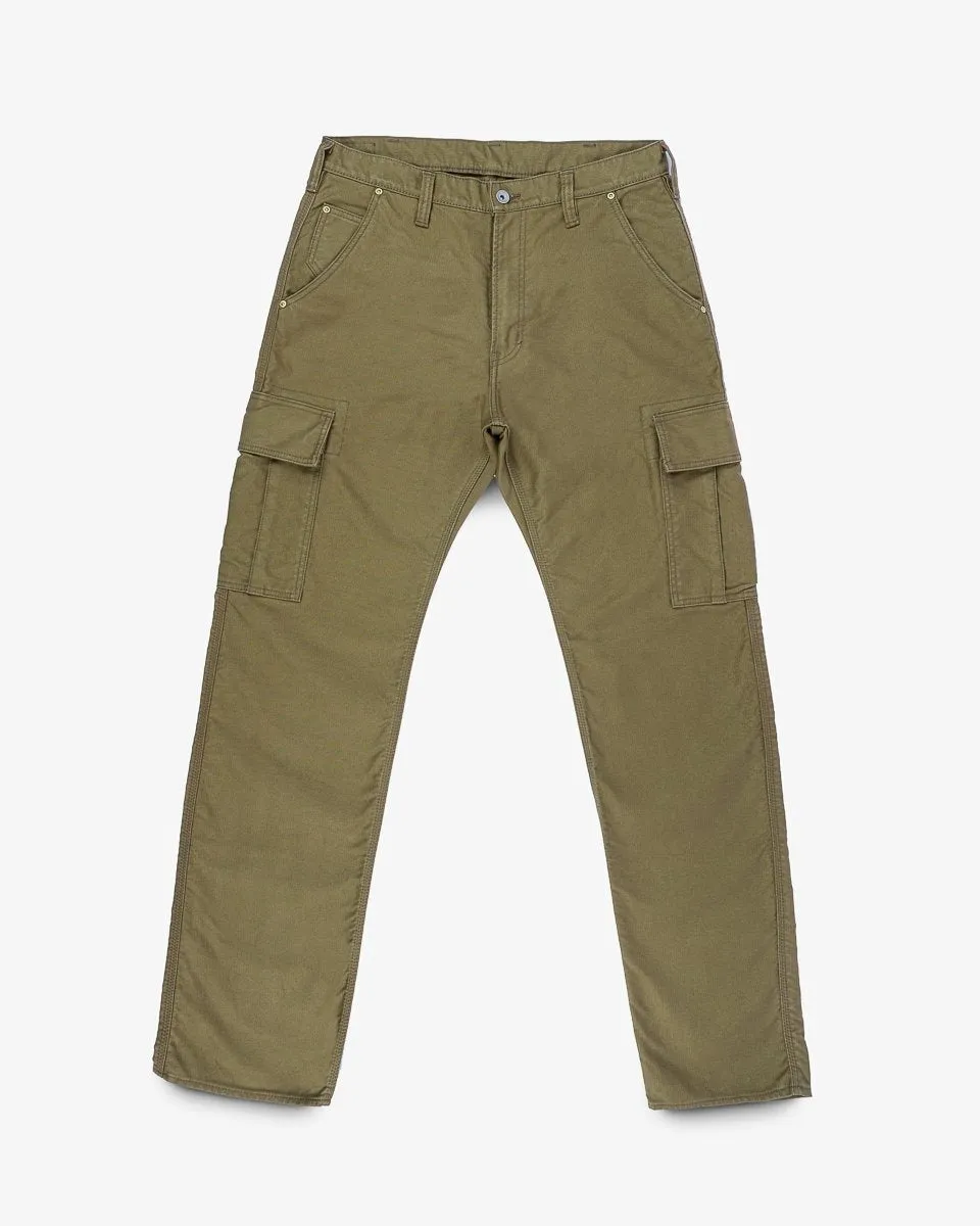 IH-738-KHA Whipcord Cargo Pants - Khaki