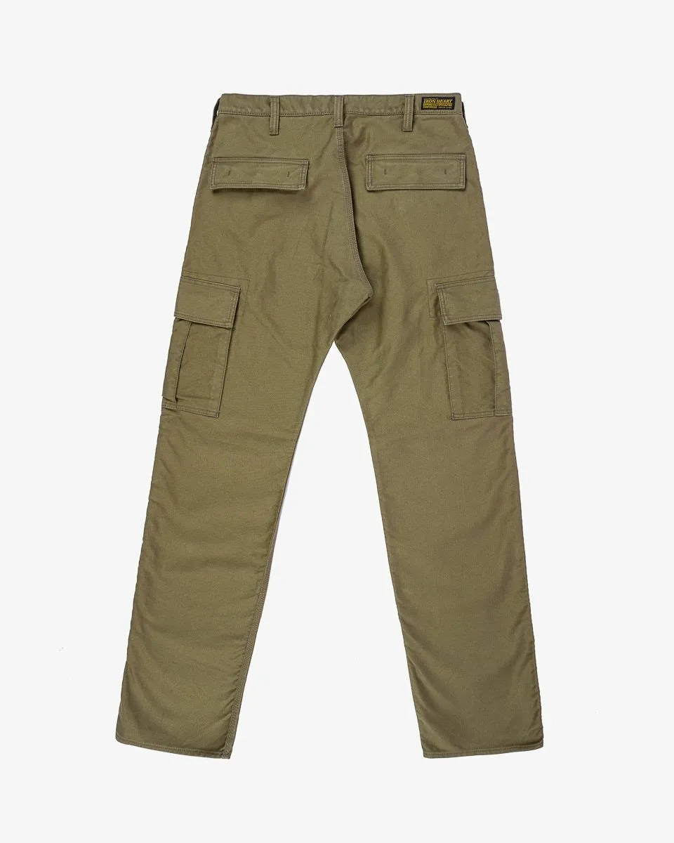 IH-738-KHA Whipcord Cargo Pants - Khaki