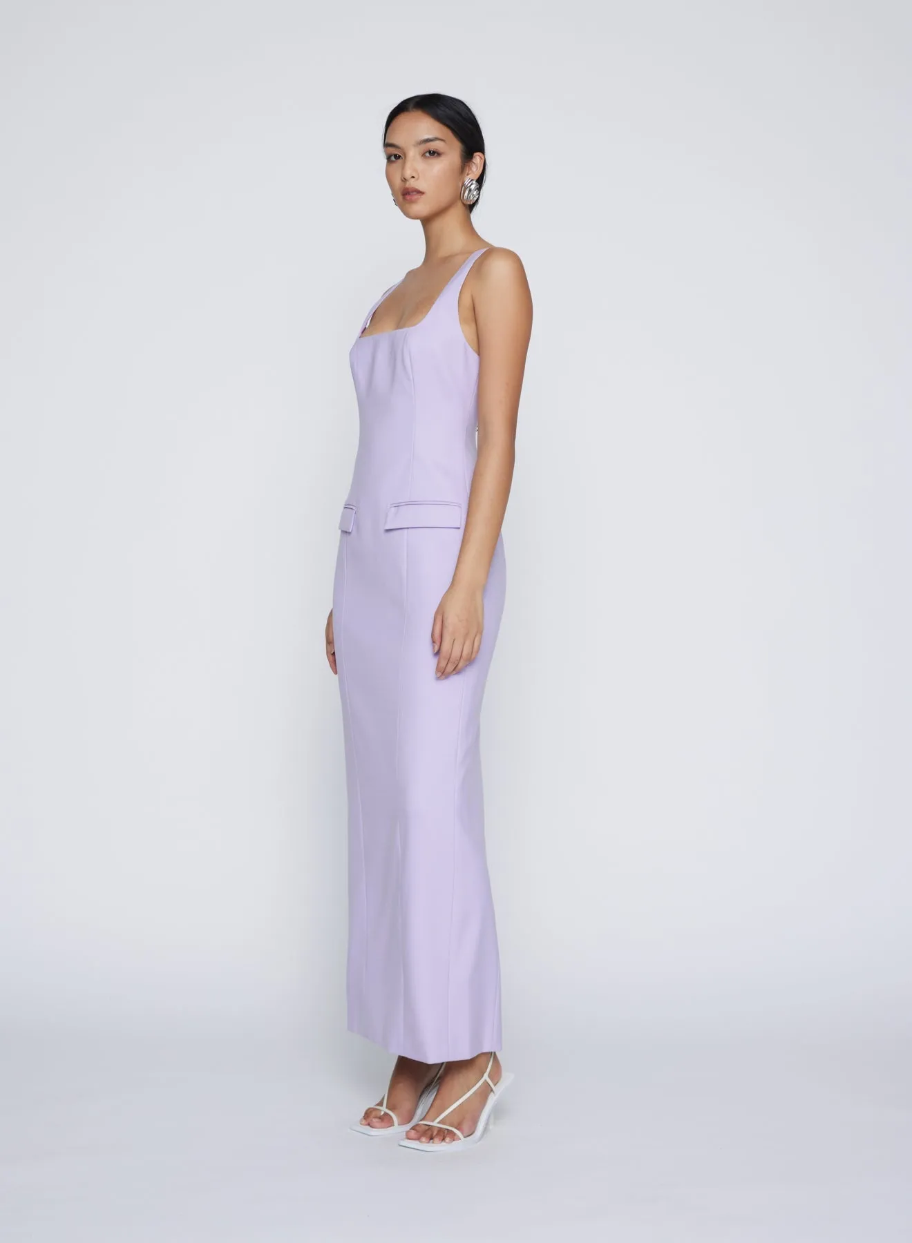 IVANA DRESS (LILAC)