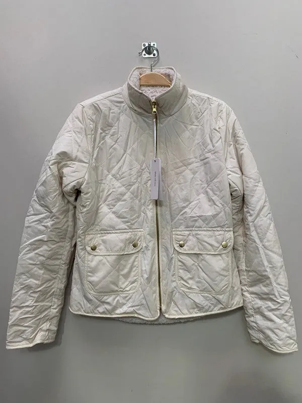 Jobber Pola Quilted Reversible Jacket Ivory LT-8169JN IVO