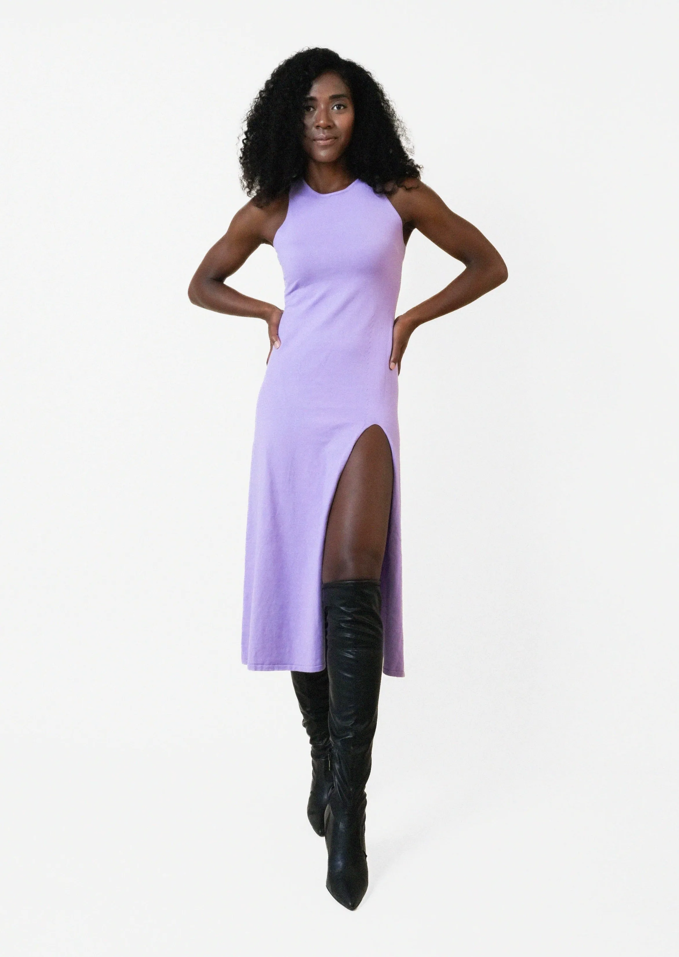 KELLY DRESS in Violet