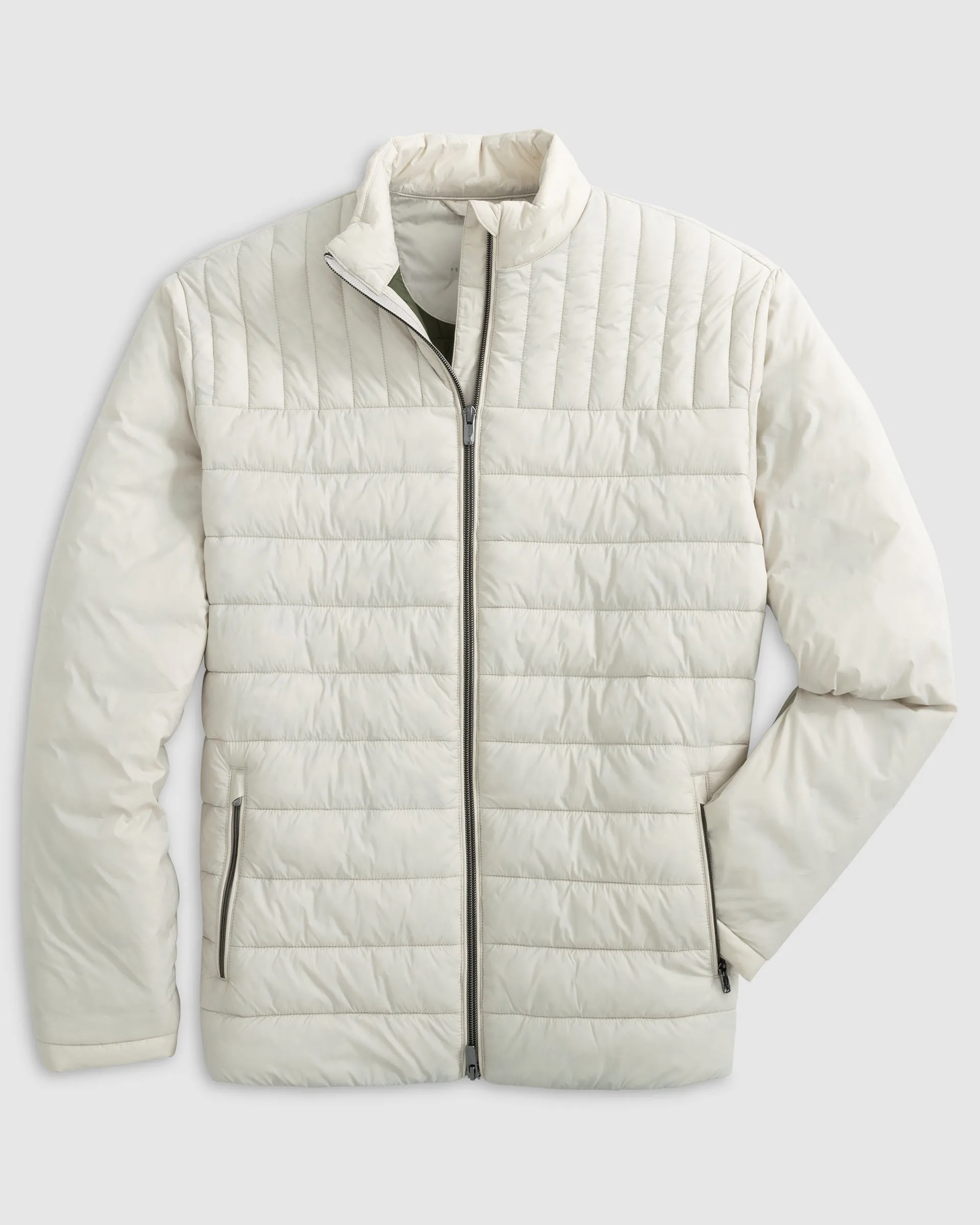 Killington Featherweight Quilted Bomber Jacket- Stone