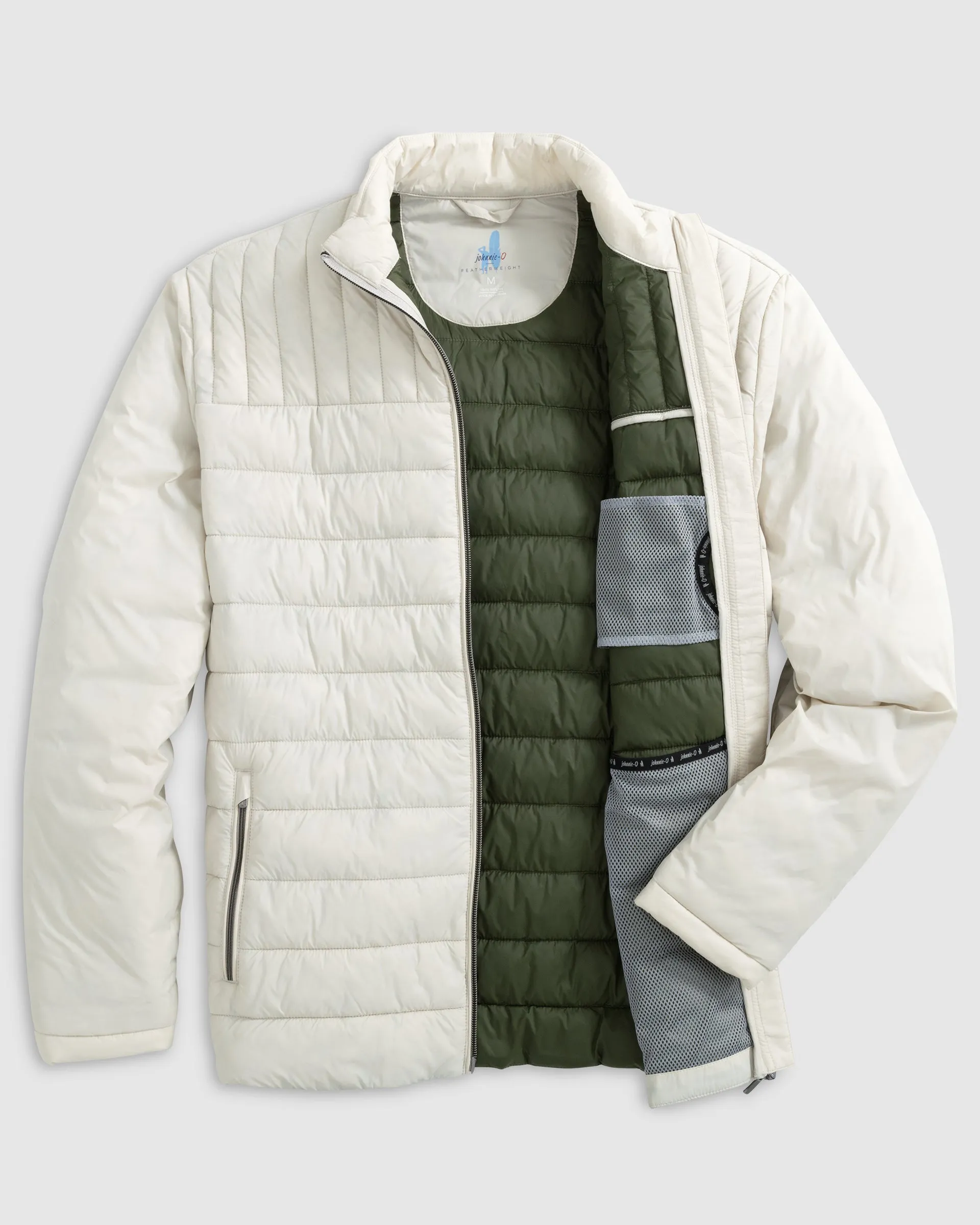 Killington Featherweight Quilted Bomber Jacket- Stone