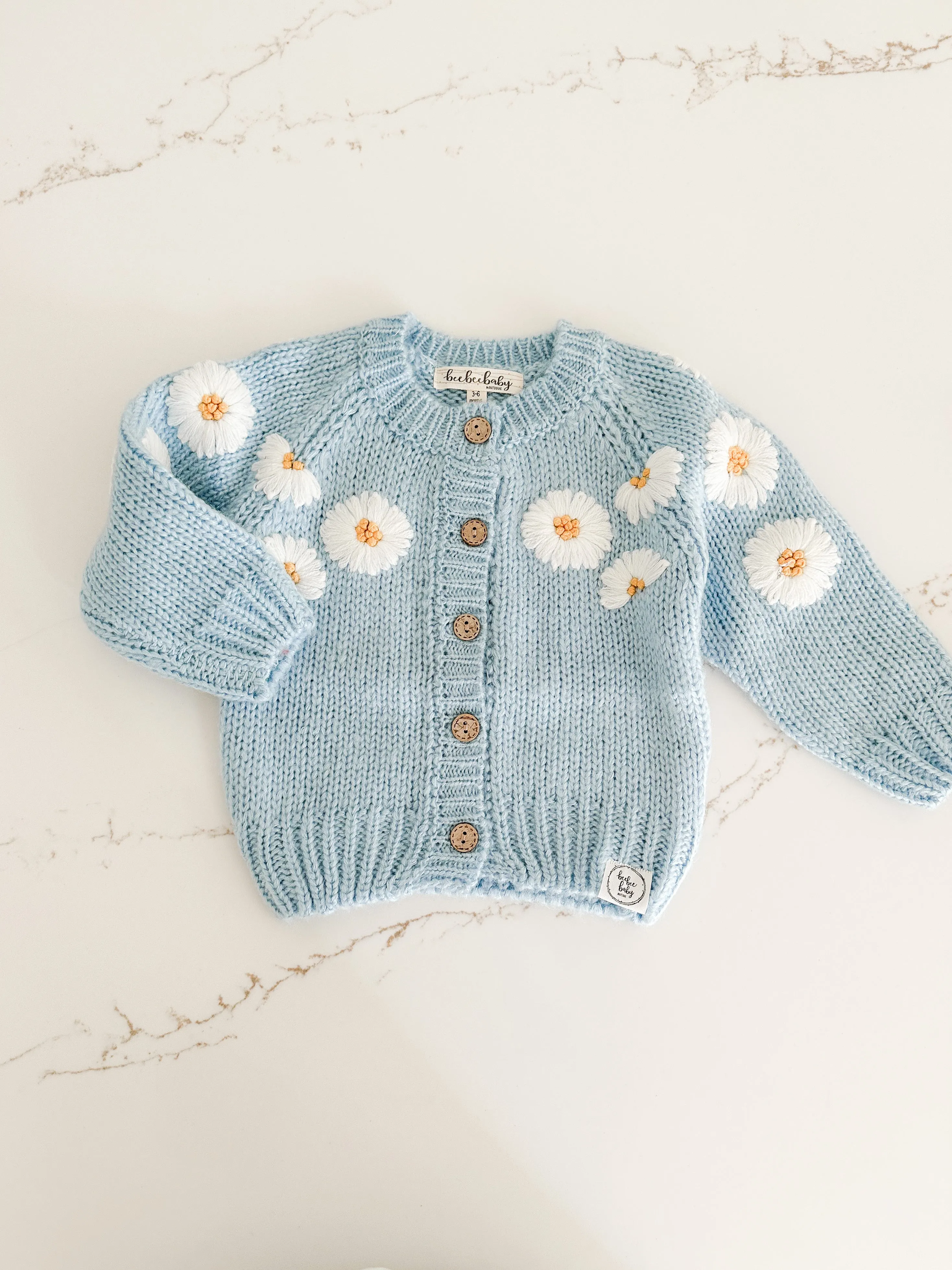 Knit Floral Cardigan