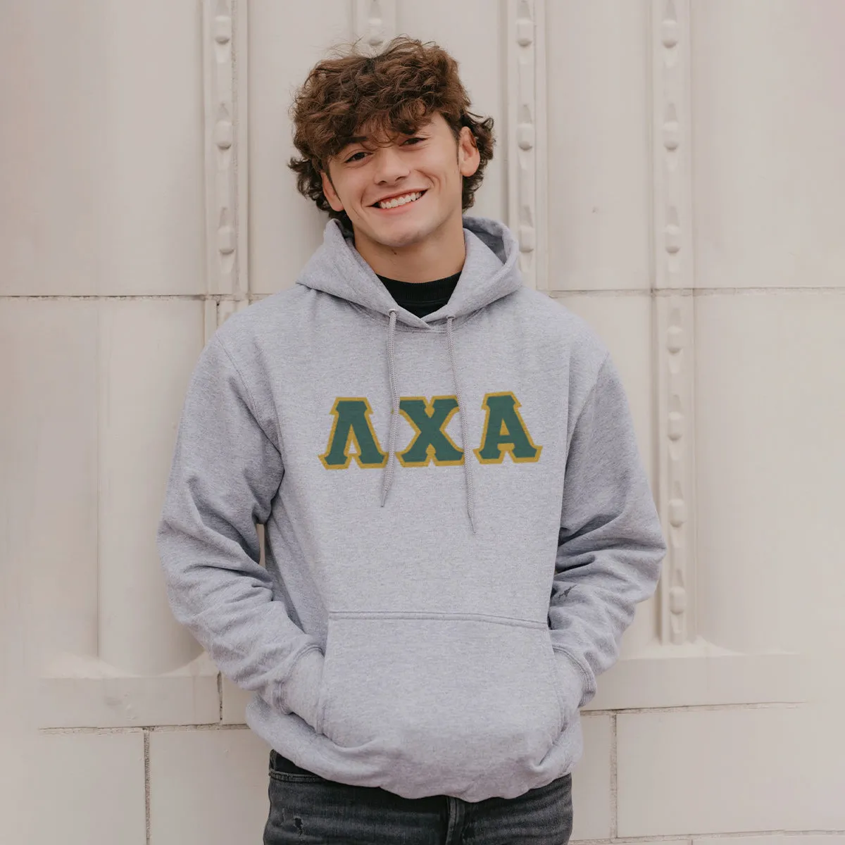 Lambda Chi Greek Letter Graphic Hoodie