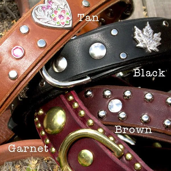 Local Leather Dog Collar