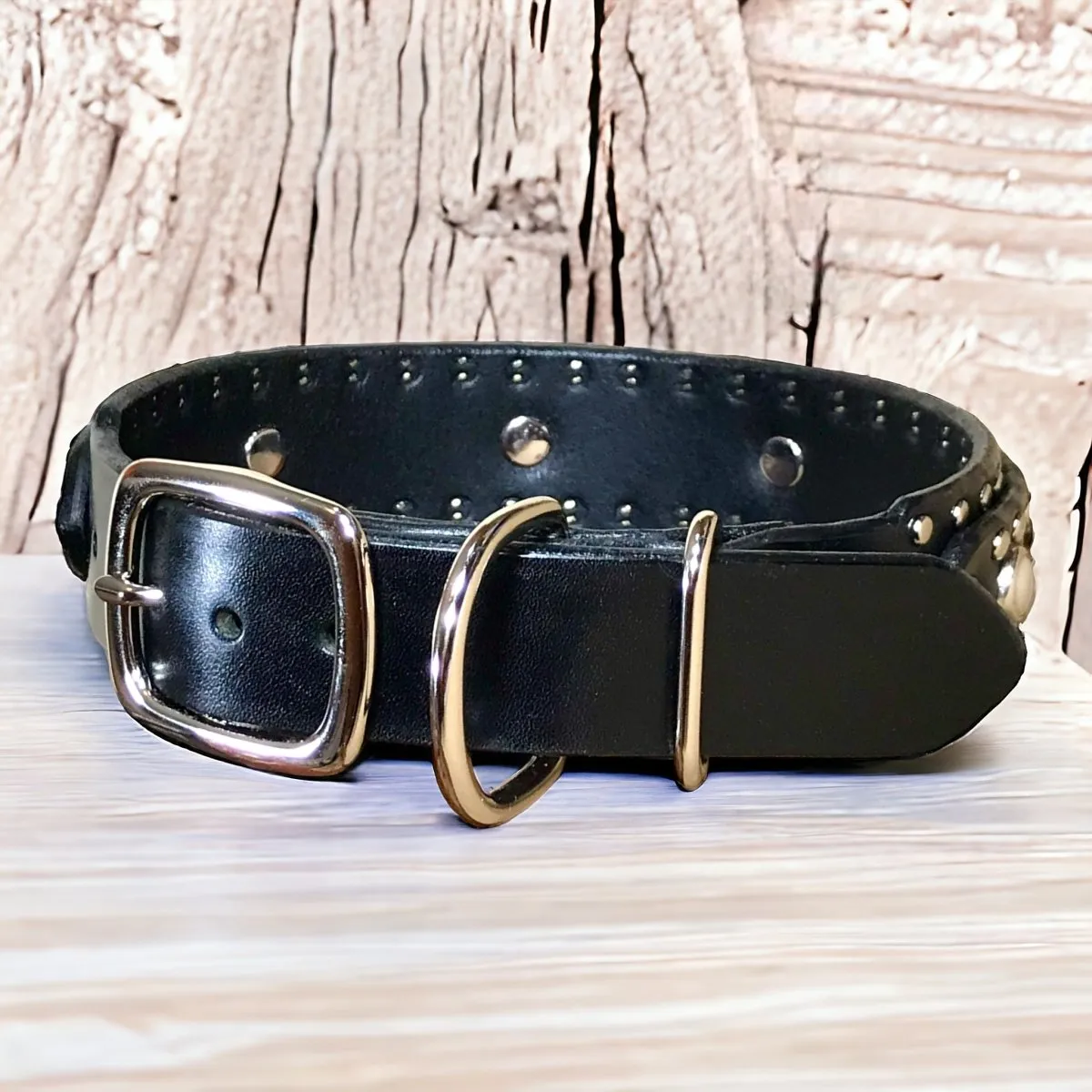 Local Leather Dog Collar