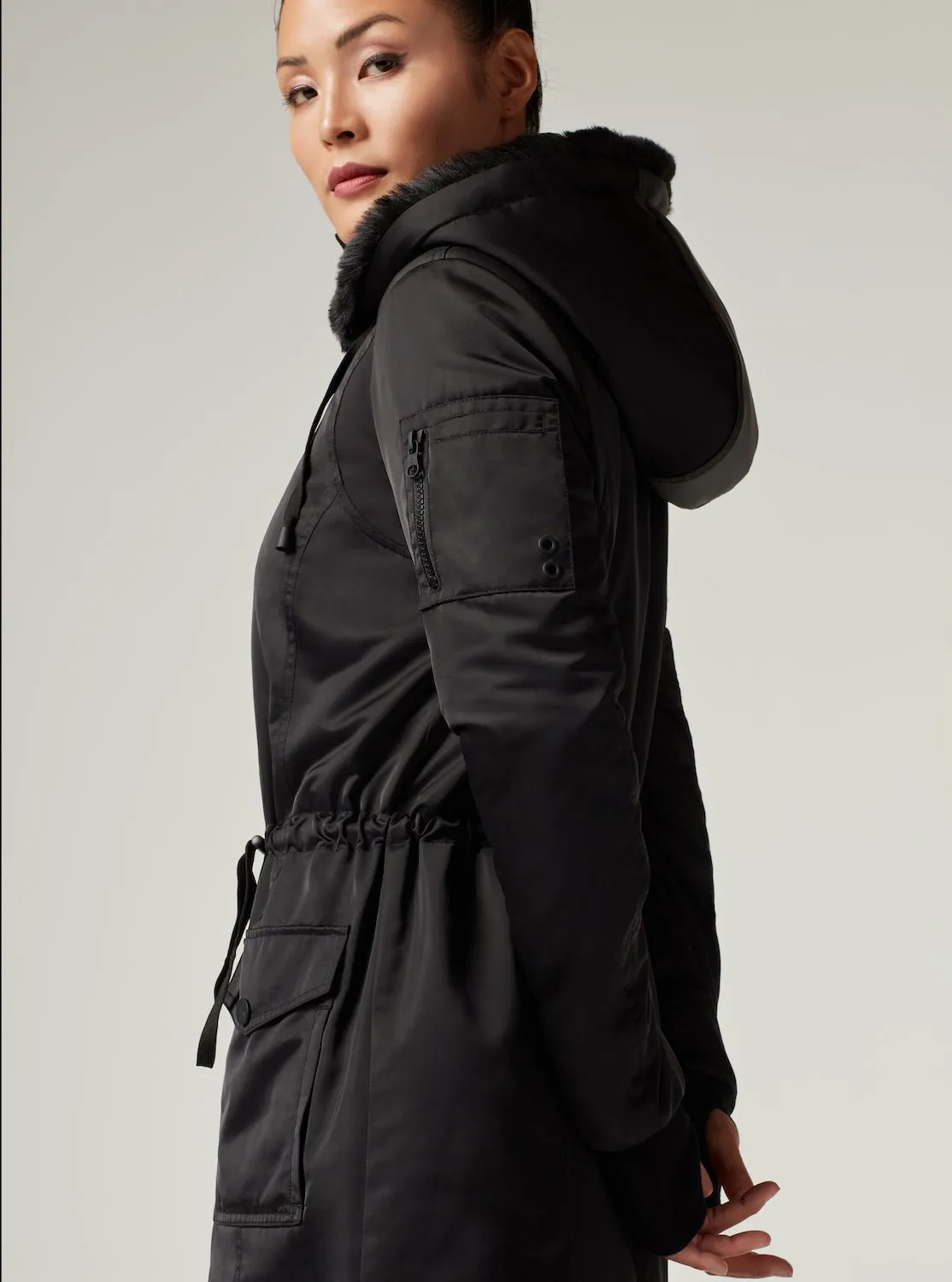 Locust Coat Black - Final Sale