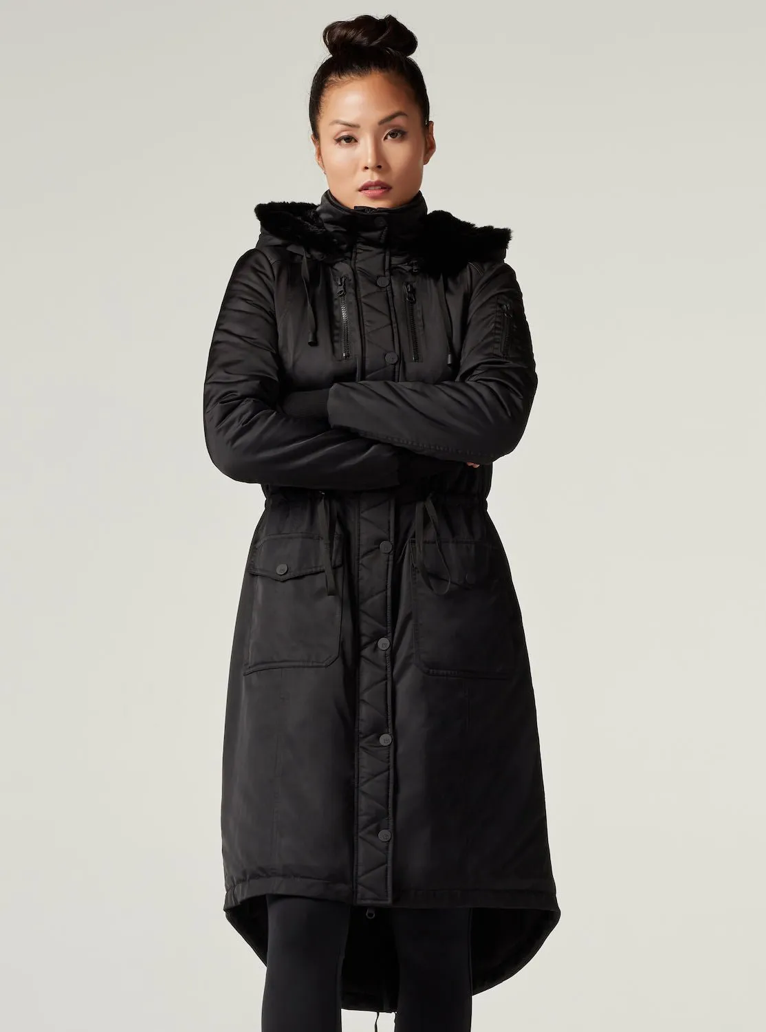 Locust Coat Black - Final Sale