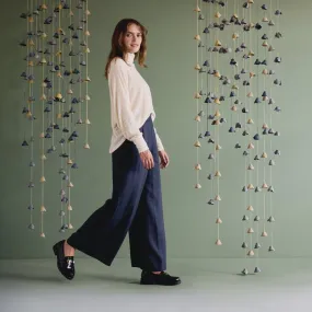 Long Culottes - Navy