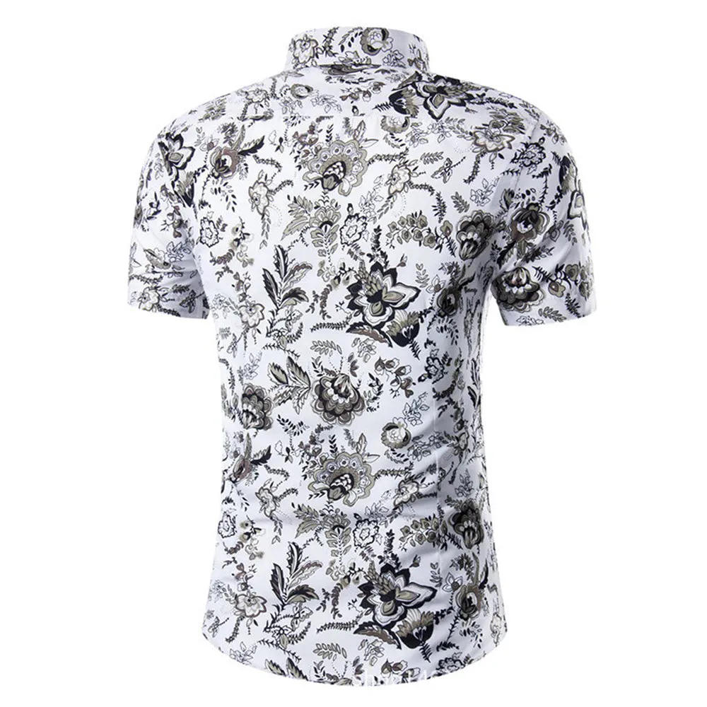 Men's Floral 2 Piece Casual Tracksuit