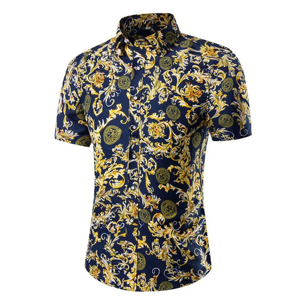 Men's Floral 2 Piece Casual Tracksuit