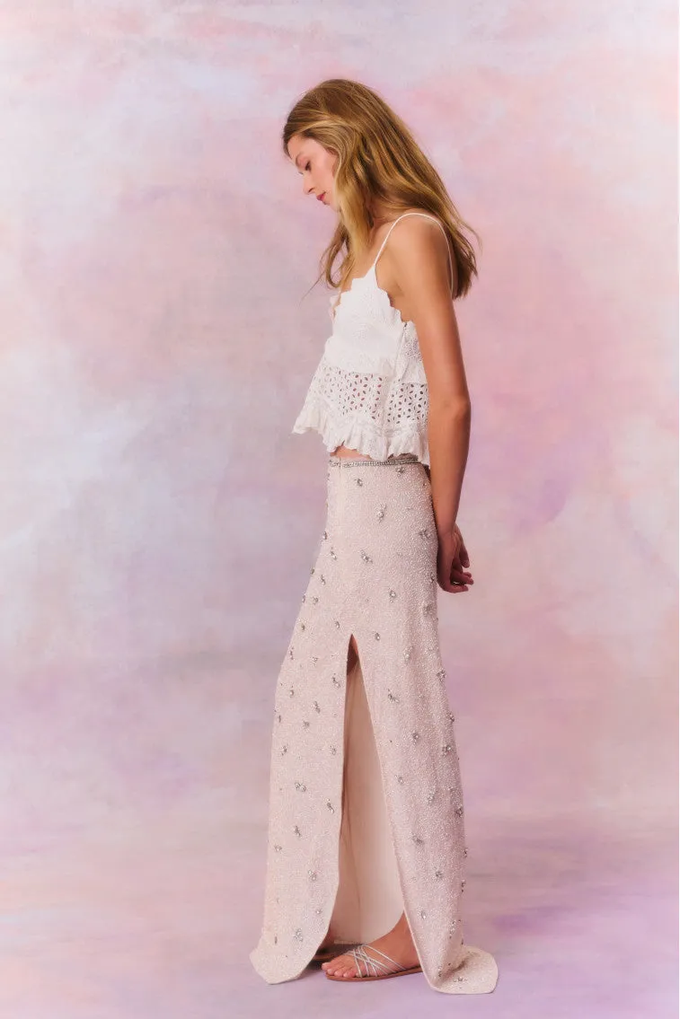 Midwood Embellished Maxi Skirt