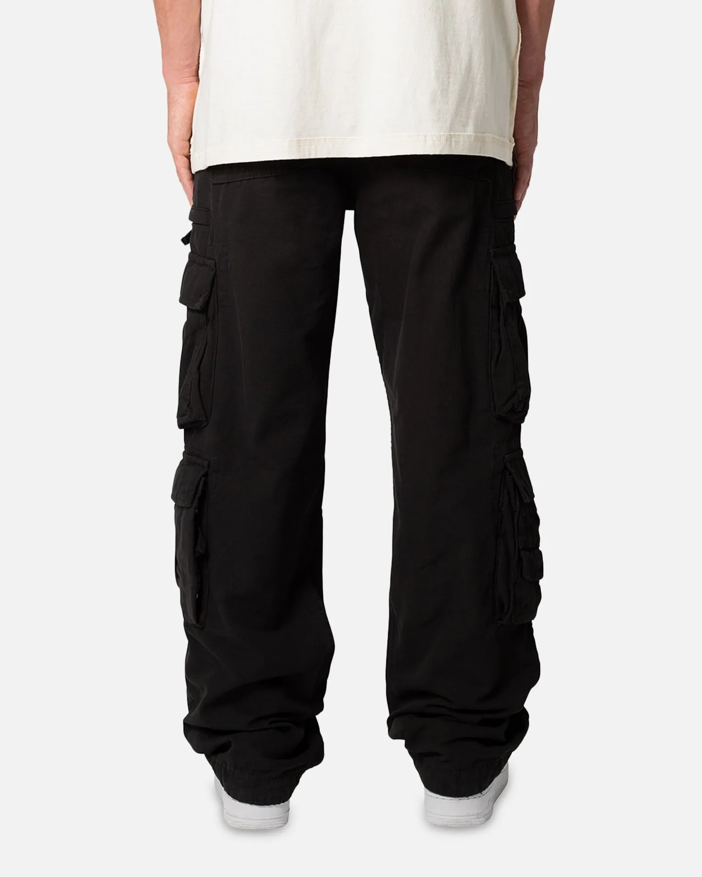 MNML Military Cargo Pants Black