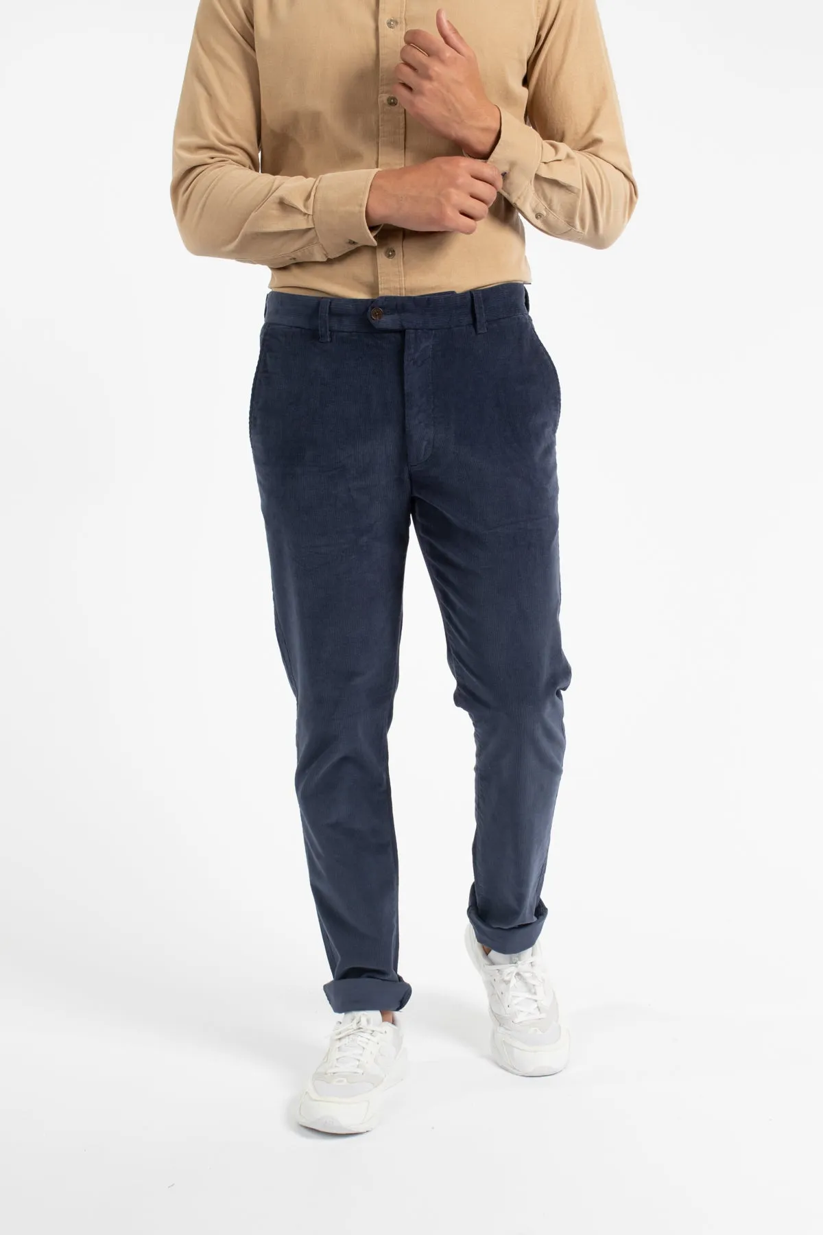 Navy Corduroy Pant