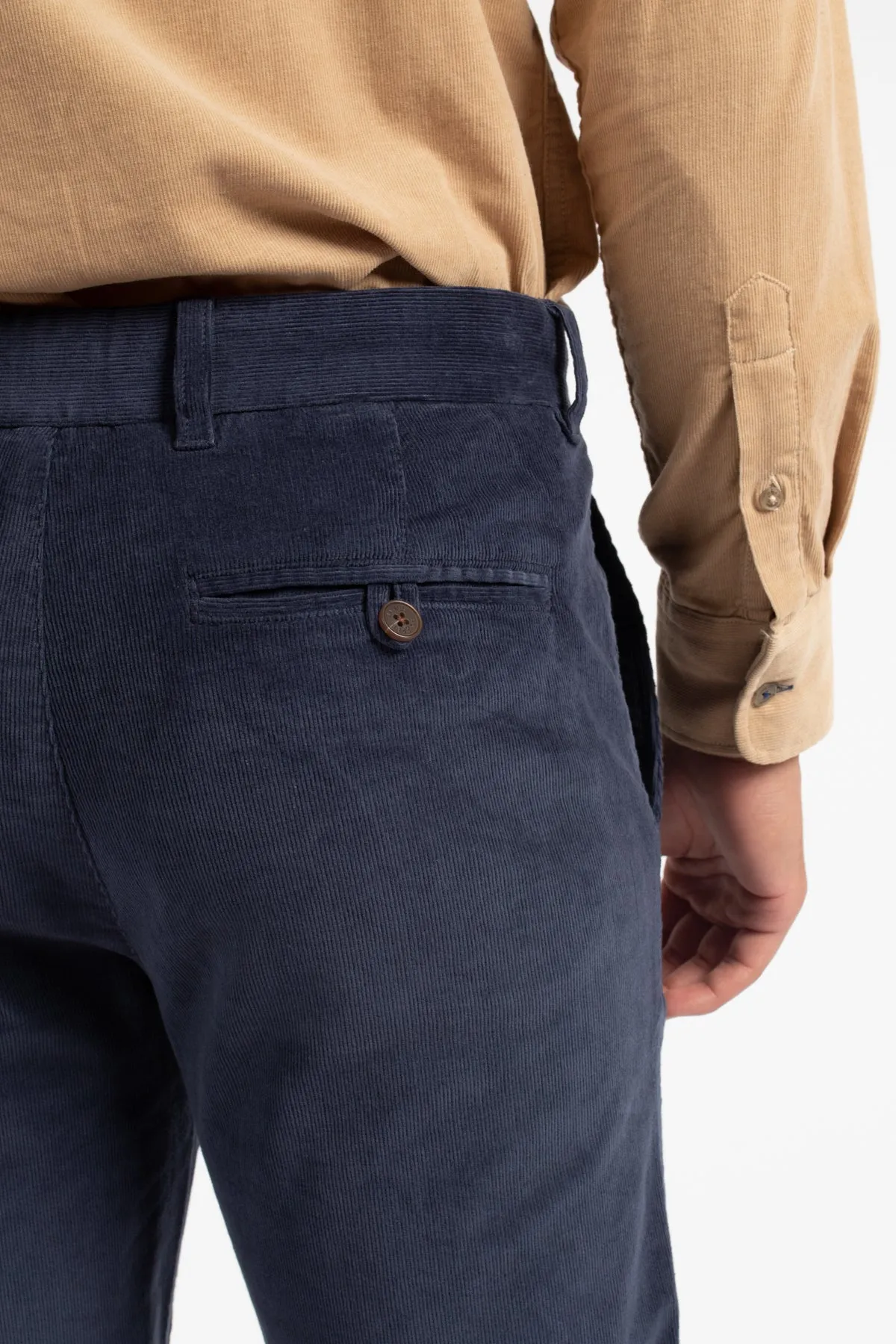 Navy Corduroy Pant