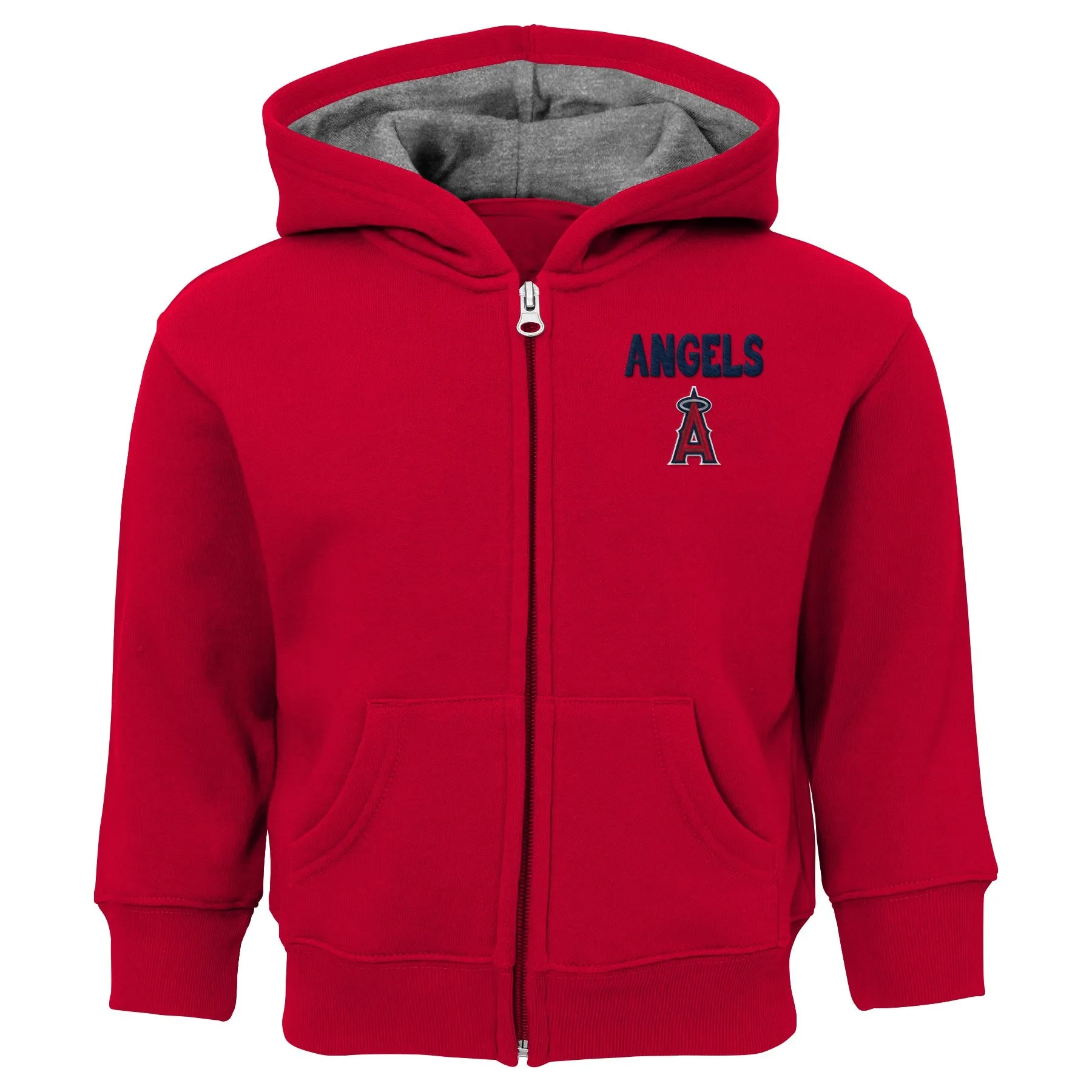 Outerstuff MLB Infant Los Angeles Angels Inside The Park Full-Zip Hoodie