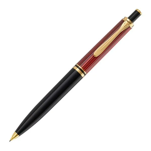 Pelikan Souveran D400 Mechanical Pencil - Red with Gold Trim