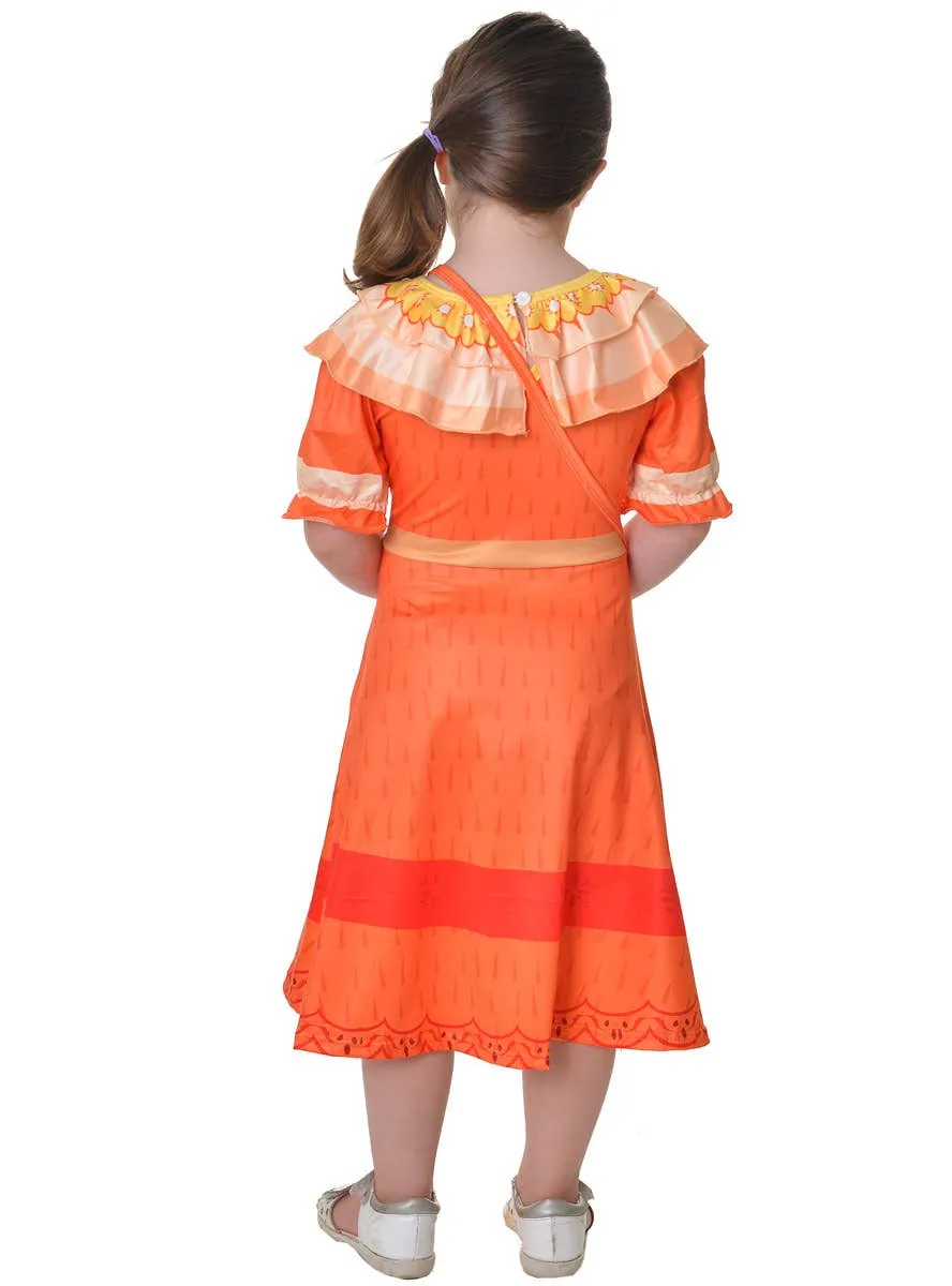 Pepper Girls Orange Dress Up Costume and Bag