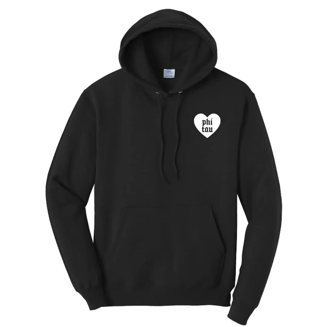 Phi Tau Old School Sweetheart Hoodie