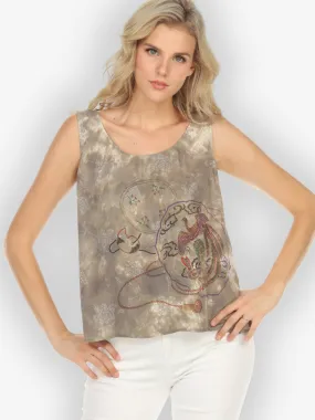 Phoenix Silk Tank