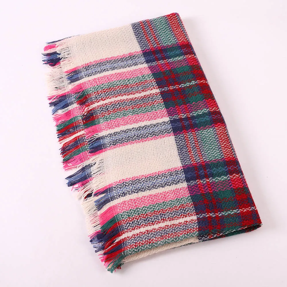 Plaid Tartan Infinity Scarf