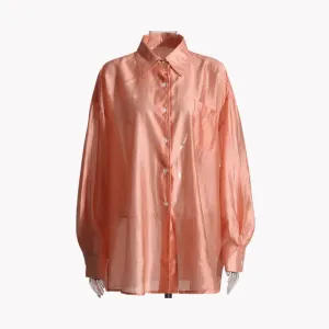 Pre Order:  Semi-Sheer Minimalist Shirt