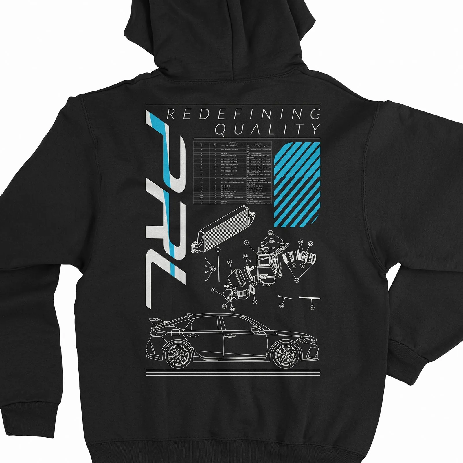 PRL Motorsports Blueprint Hoodie