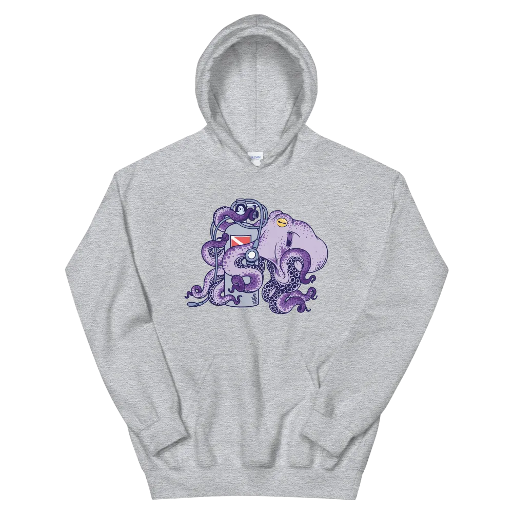 Purple Octogen - I'm a Sucker for Scuba Hoodie - Unisex