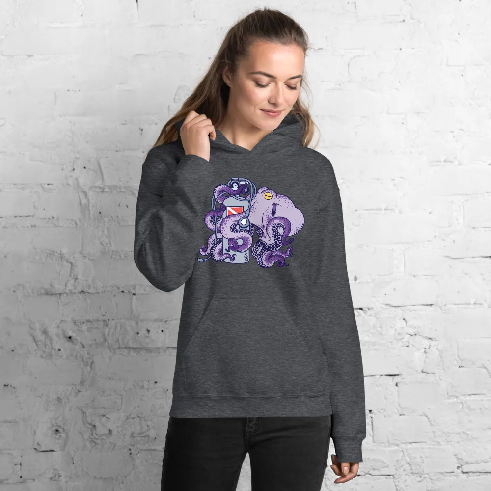 Purple Octogen - I'm a Sucker for Scuba Hoodie - Unisex