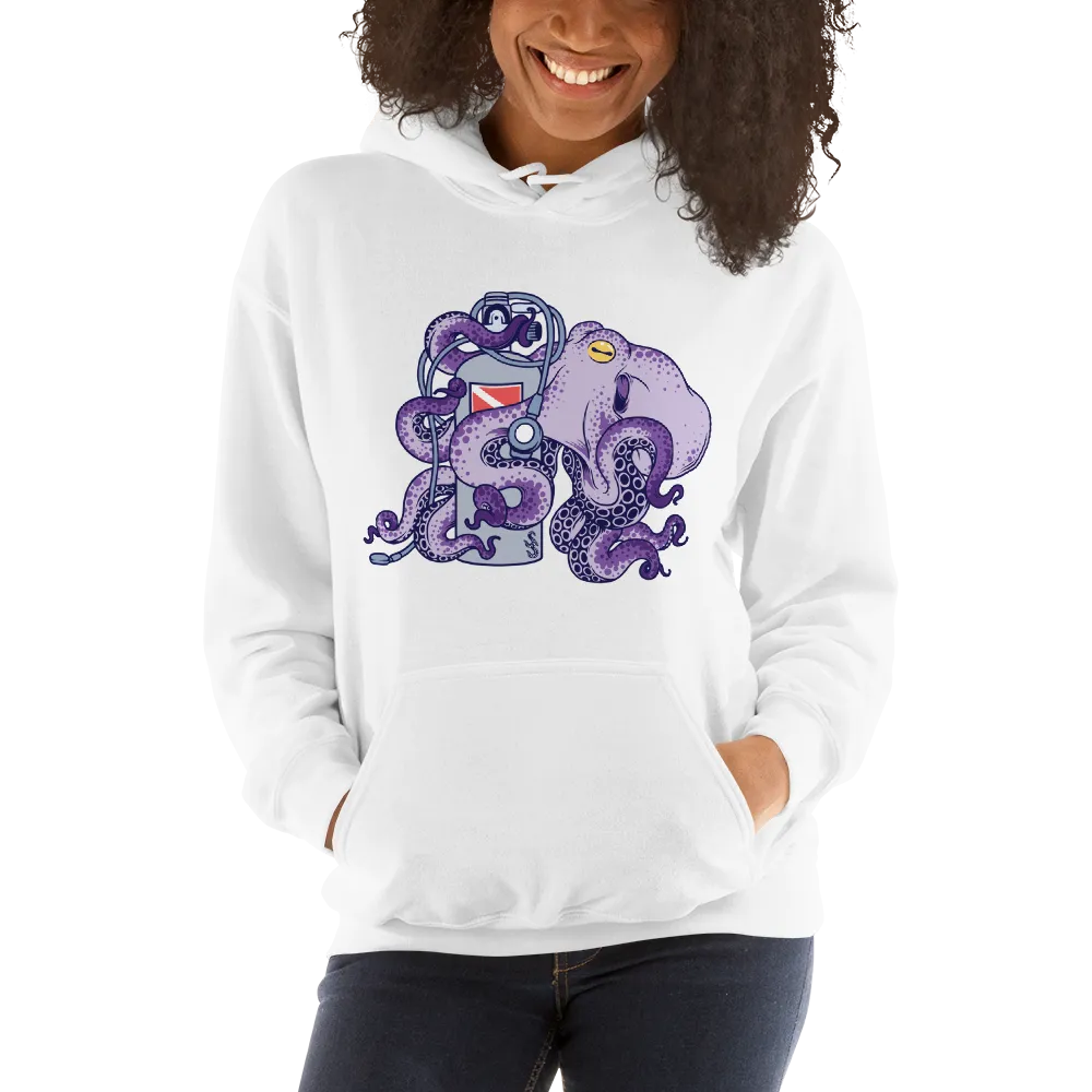 Purple Octogen - I'm a Sucker for Scuba Hoodie - Unisex