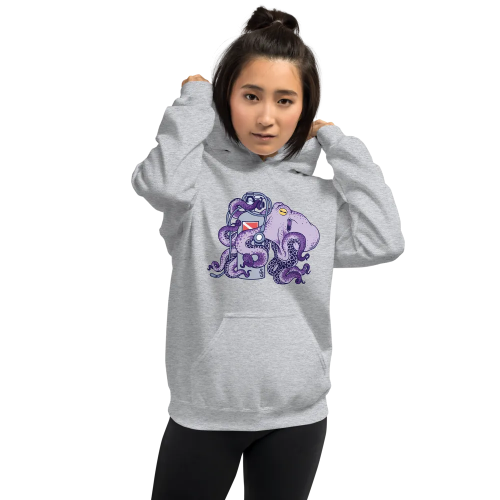 Purple Octogen - I'm a Sucker for Scuba Hoodie - Unisex