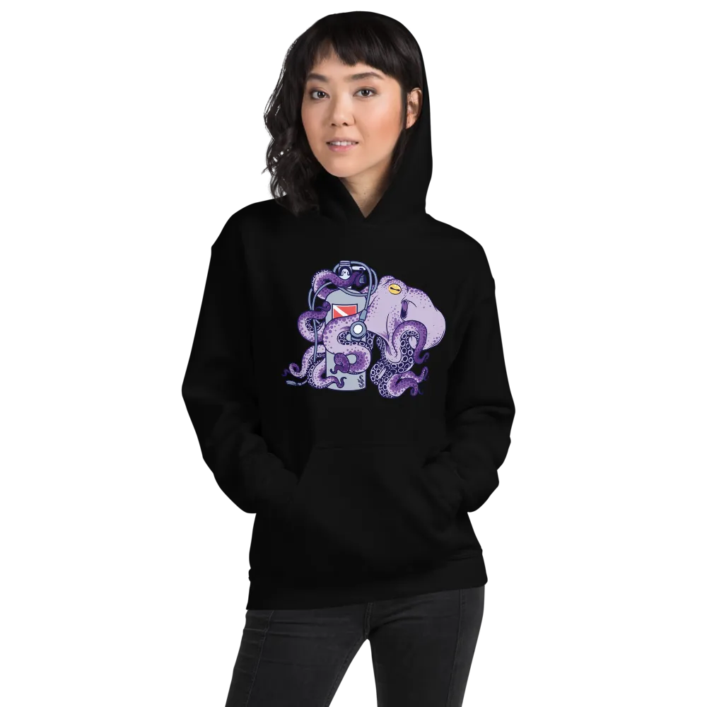 Purple Octogen - I'm a Sucker for Scuba Hoodie - Unisex